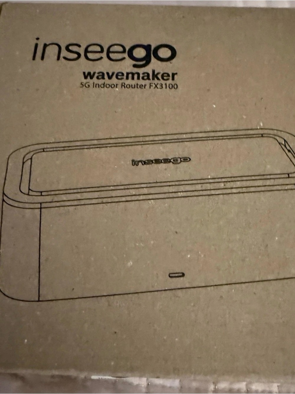 Inseego Wavemaker 5G Indoor Router FX3100 - Beige Box